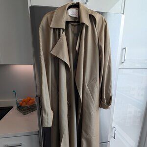 The Frankie Shop - Astoria Trench Coat - Beige - Size M/L
